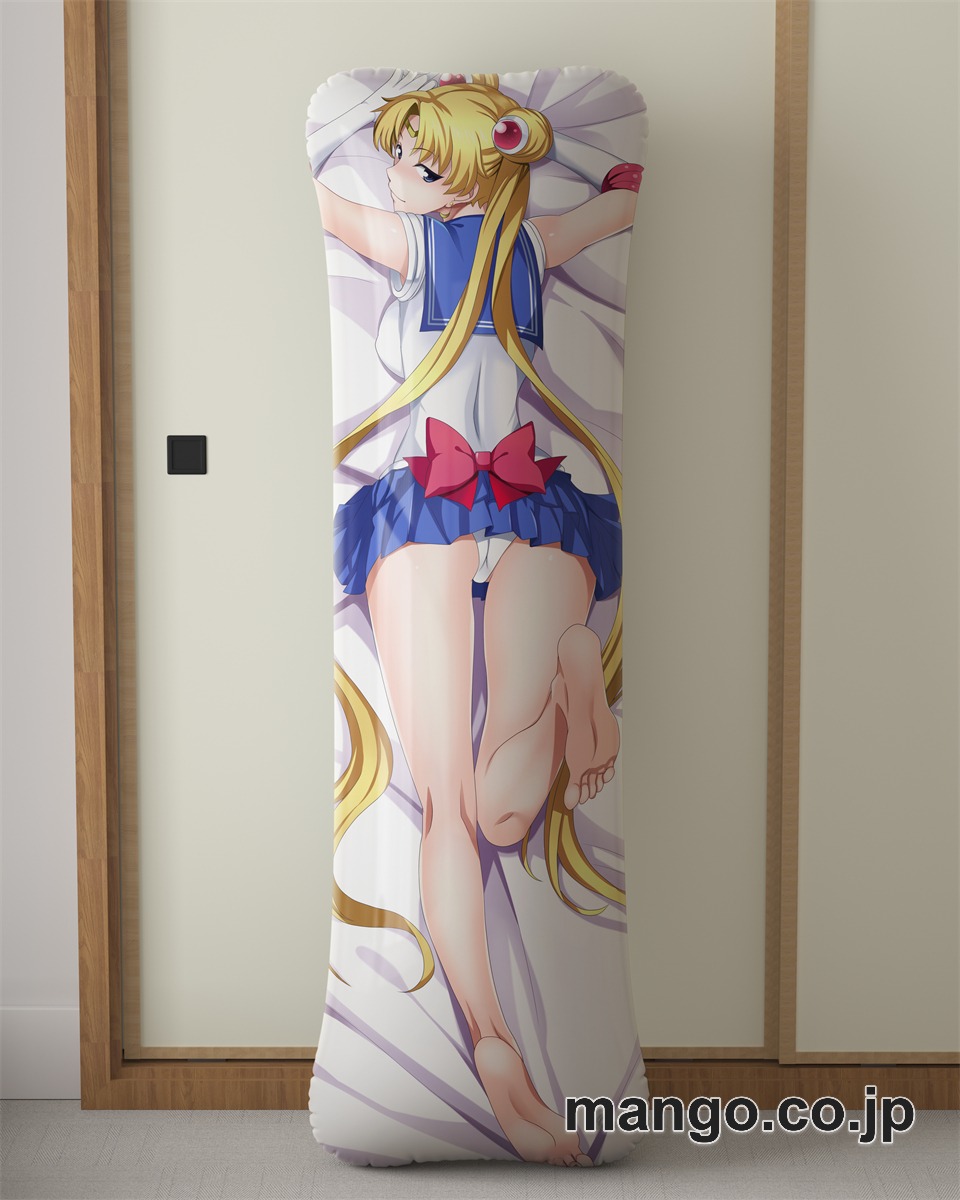 アニメ抱き枕カバー美少女戦士セーラームーン月野うさぎ大型クッションキャラクターグッズPVC製コレクション用 等身大ビニールクッション 抱き枕 アニメ・キャラグッズ