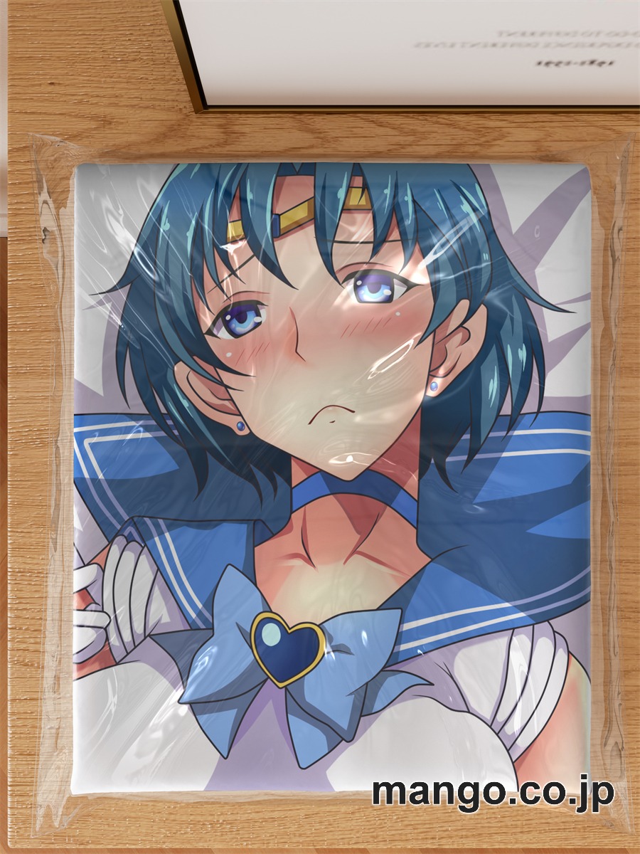 アニメ抱き枕カバー美少女戦士セーラームーン水野亜美大型クッションキャラクターグッズPVC製コレクション用｜PVC エアクッション 等身大サイズ 立体ディスプレイ 3