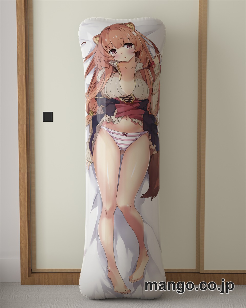 アニメ抱き枕カバー盾の勇者の成り上がり ラフタリア大型クッションキャラクターグッズPVC製コレクション用｜等身大エアクッション ビッグサイズ PVC製 アニメグッズ 2