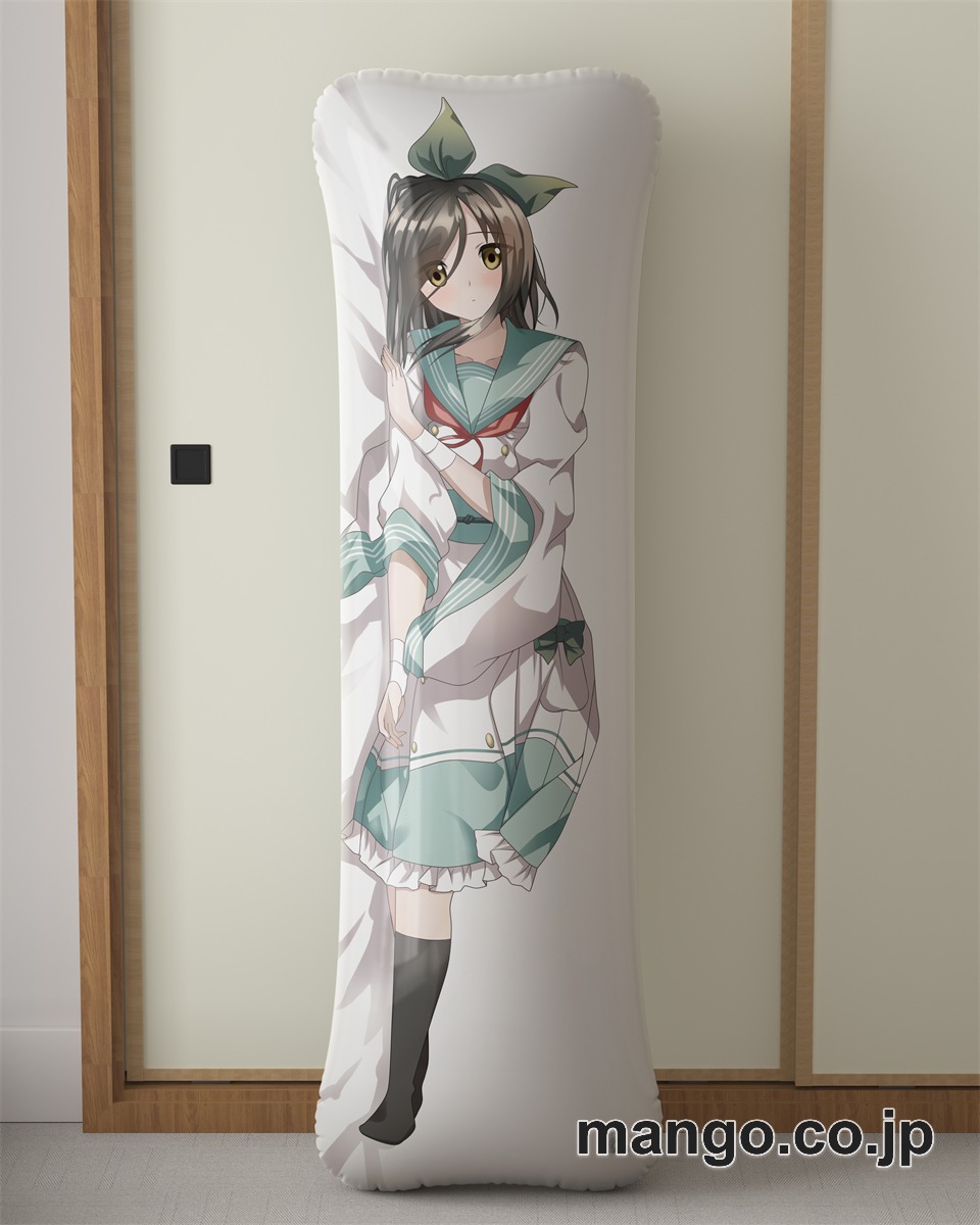 アニメ抱き枕カバーバーチャルYoutuber 橘涼葉大型クッションキャラクターグッズPVC製コレクション用 等身大ビニールクッション 抱き枕 アニメ・キャラグッズ
