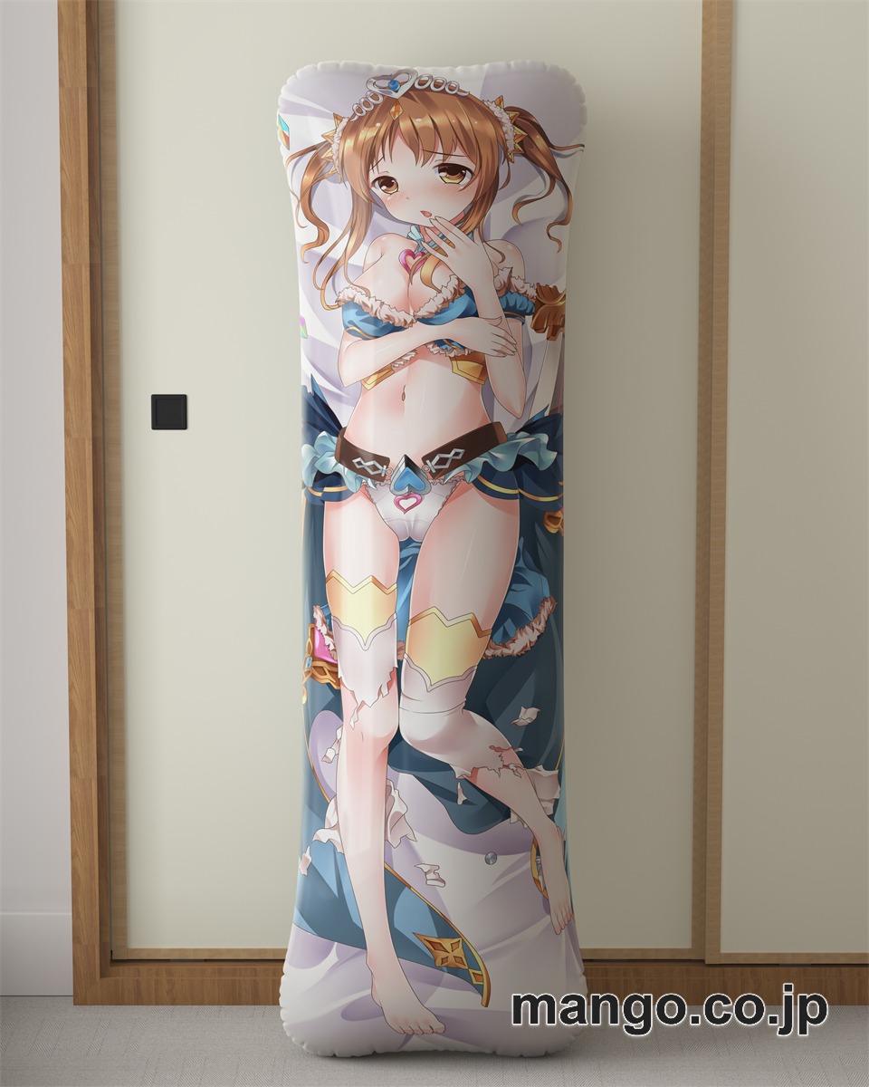 アニメ抱き枕カバーアイドルマスターシンデレラガールズ 十時愛梨大型クッションキャラクターグッズPVC製コレクション用｜等身大エアクッション ビッグサイズ PVC製 アニメグッズ 2