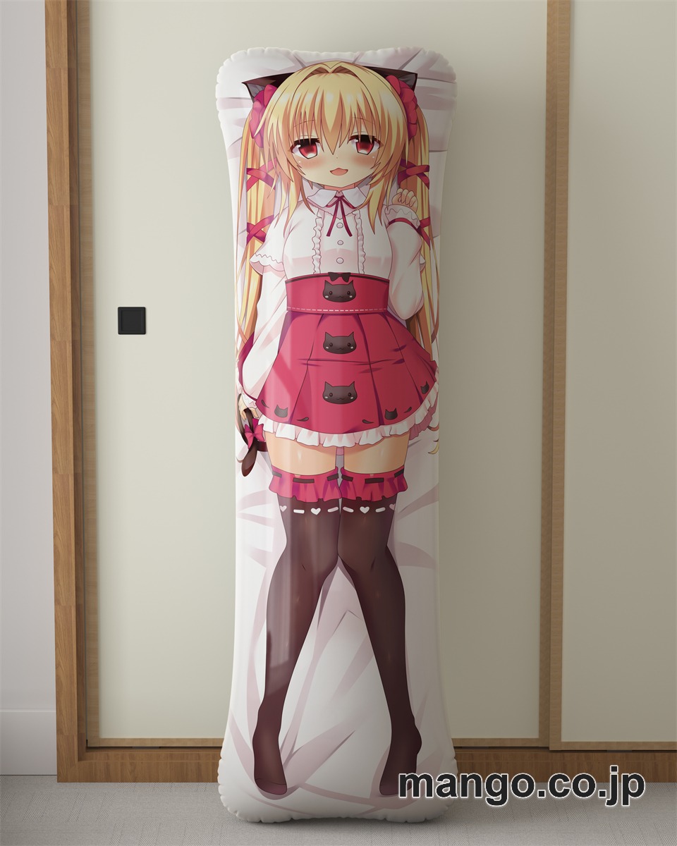 アニメ抱き枕カバーバーチャルYoutuber 華香院つばき大型クッションキャラクターグッズPVC製コレクション用｜PVC エアクッション 等身大サイズ 立体ディスプレイ 2