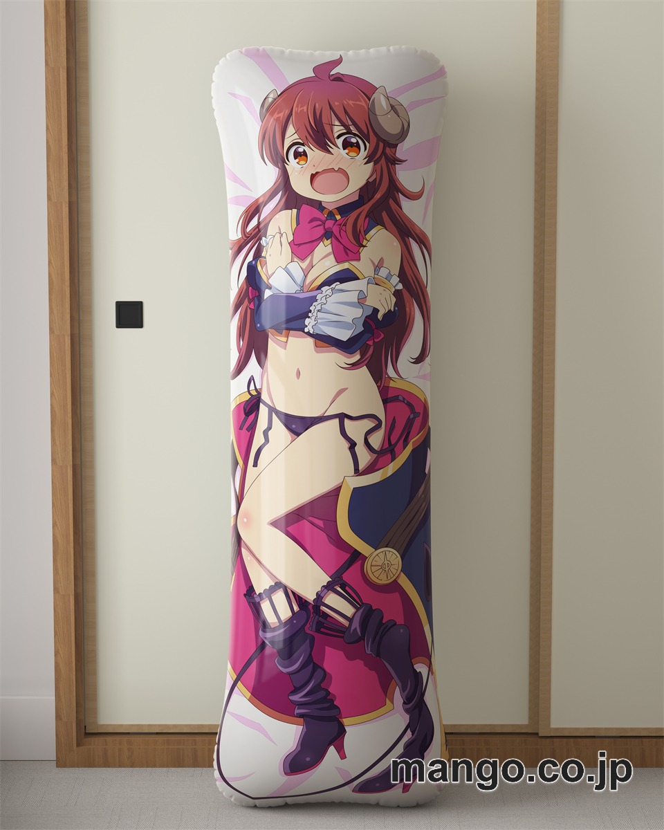 アニメ抱き枕カバーまちカドまぞく大型クッションキャラクターグッズPVC製コレクション用 等身大 抱き枕 空気ビニール製 キャラクターグッズ 2