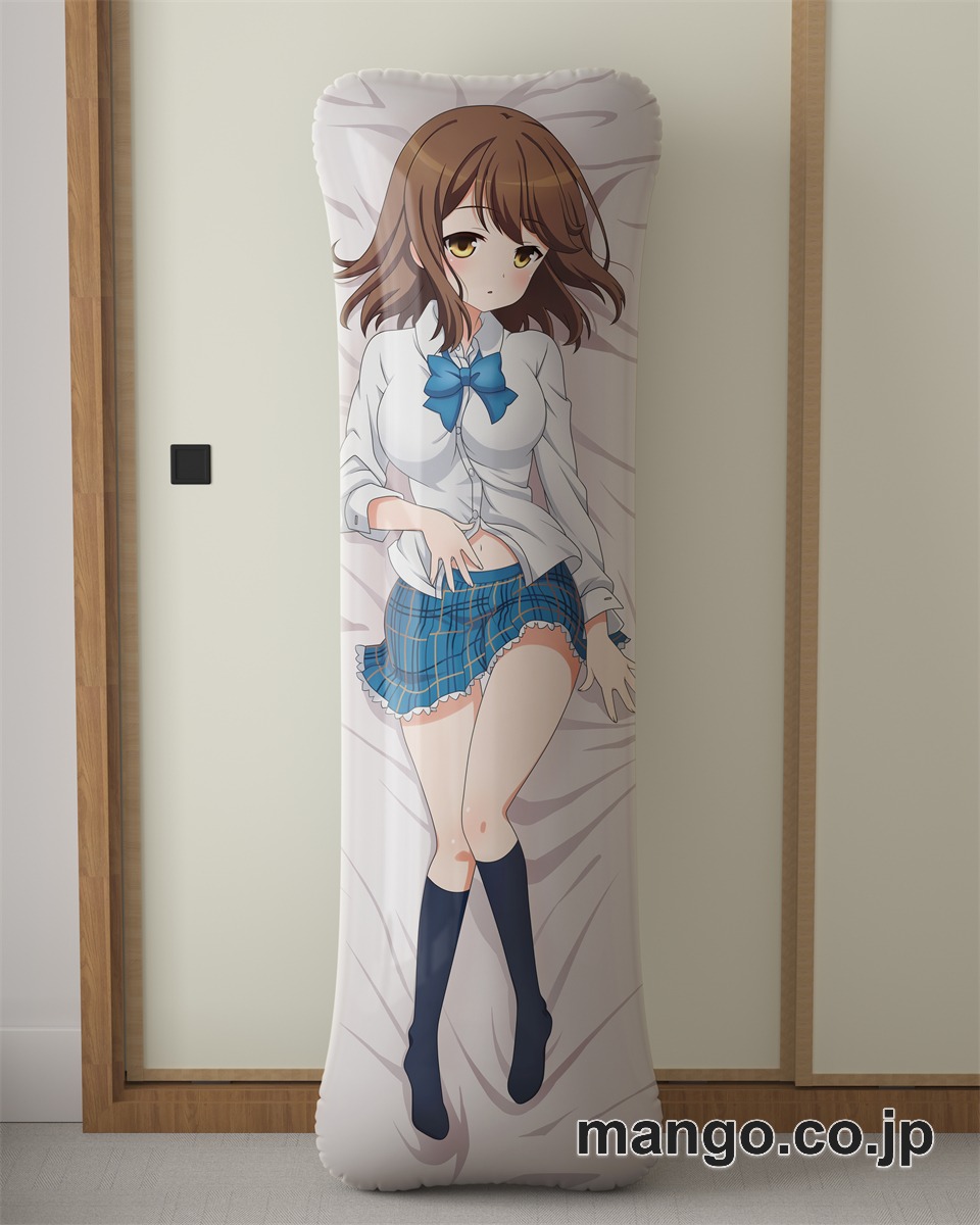 アニメ抱き枕カバー【ガールフレンド（仮）】椎名心実大型クッションキャラクターグッズPVC製コレクション用｜空気ビニール製 等身大抱き枕 コレクション向けグッズ