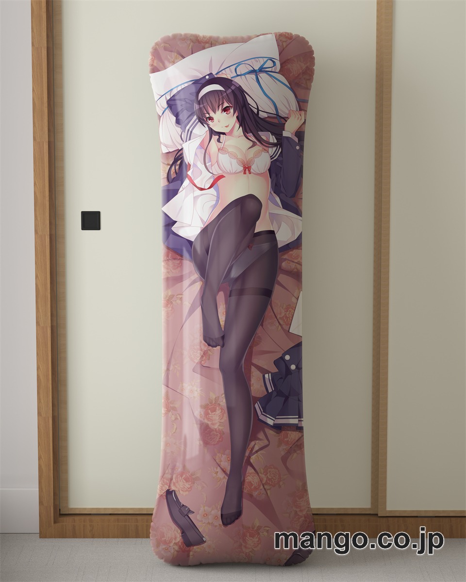 アニメ抱き枕カバー【冴えない彼女の育てかた】霞ヶ丘詩羽大型クッションキャラクターグッズPVC製コレクション用 等身大ビニールクッション 抱き枕 アニメ・キャラグッズ