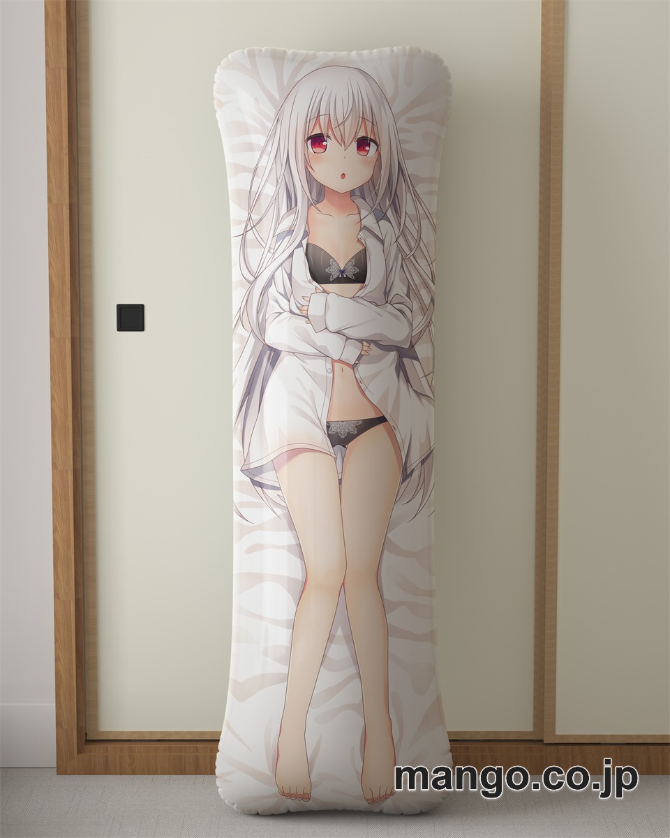 アニメ抱き枕カバー予備学科「かさこYシャツ」大型クッションキャラクターグッズPVC製コレクション用 等身大 抱き枕 空気ビニール製 キャラクターグッズ 2