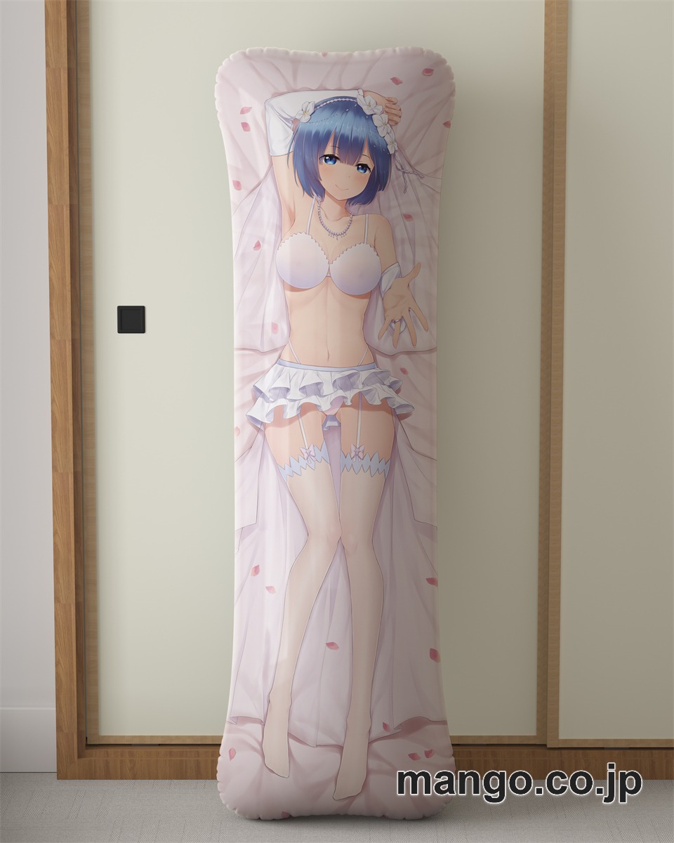 アニメ抱き枕カバーRe：ゼロから始める異世界生活レム大型クッションキャラクターグッズPVC製コレクション用 ビッグサイズ 等身大クッション 立体キャラクターアイテム 2