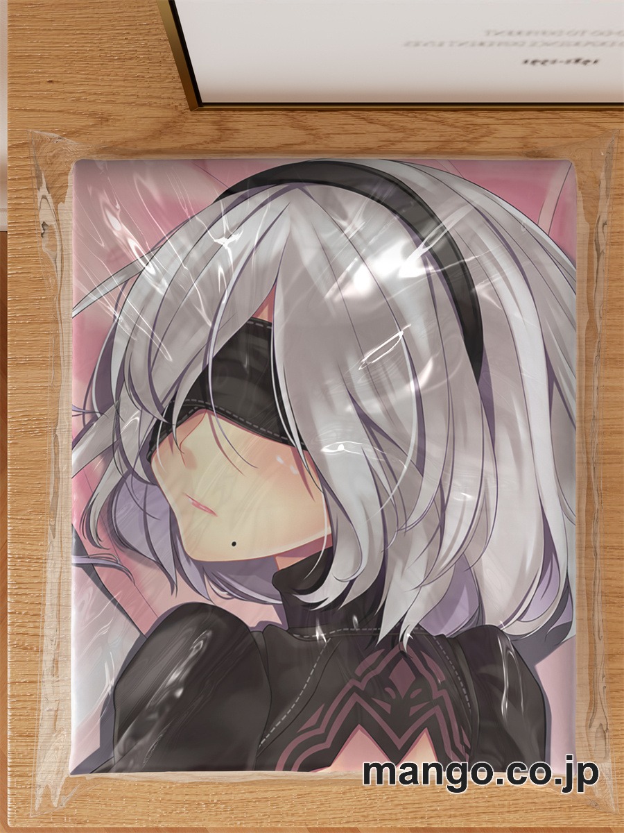 アニメ抱き枕カバーニーアオートマタヨルハ二号Ｂ型大型クッションキャラクターグッズPVC製コレクション用 等身大 抱き枕 空気ビニール製 キャラクターグッズ 3