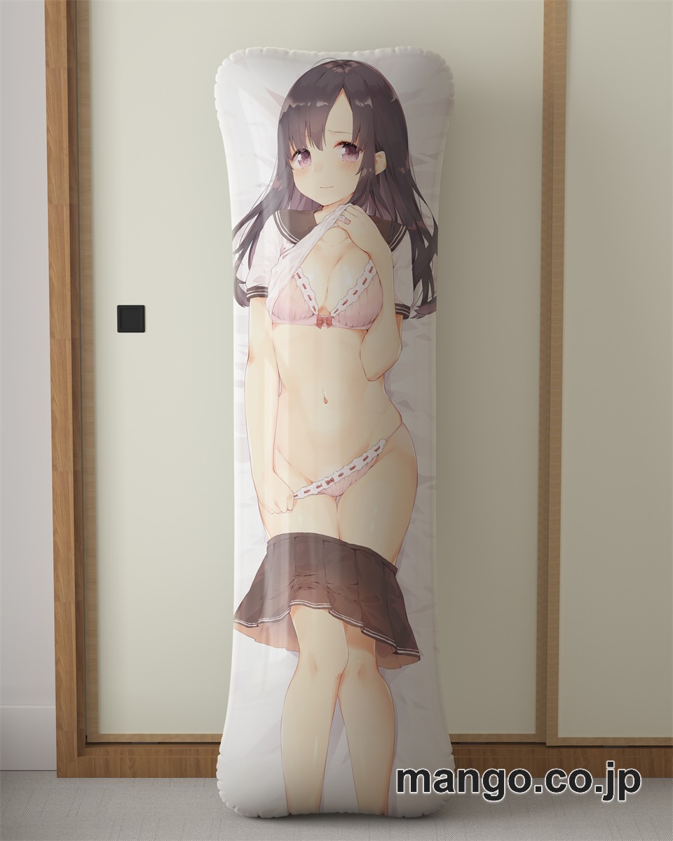 アニメ抱き枕カバーazuki(krps-hano)大型クッションキャラクターグッズPVC製コレクション用｜等身大エアクッション ビッグサイズ PVC製 アニメグッズ