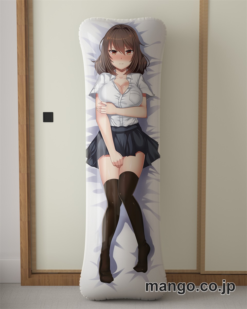 アニメ抱き枕カバー自宅警備員添い寝で喘ぐ女。葛木由紀の大型クッションキャラクターグッズPVC製コレクション用 等身大ビニールクッション 抱き枕 アニメ・キャラグッズ