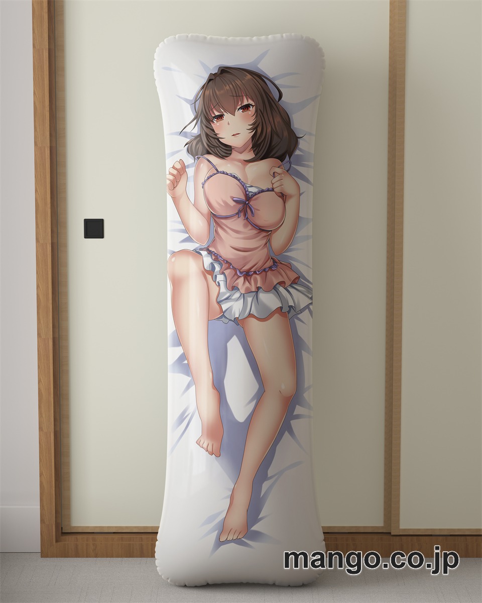 アニメ抱き枕カバー自宅警備員添い寝で喘ぐ女。葛木由紀の大型クッションキャラクターグッズPVC製コレクション用 等身大ビニールクッション 抱き枕 アニメ・キャラグッズ 2