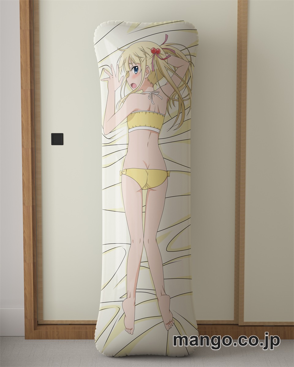 アニメ抱き枕カバーあにトレ！XX樋口えり大型クッションキャラクターグッズPVC製コレクション用 等身大 抱き枕 空気ビニール製 キャラクターグッズ 2