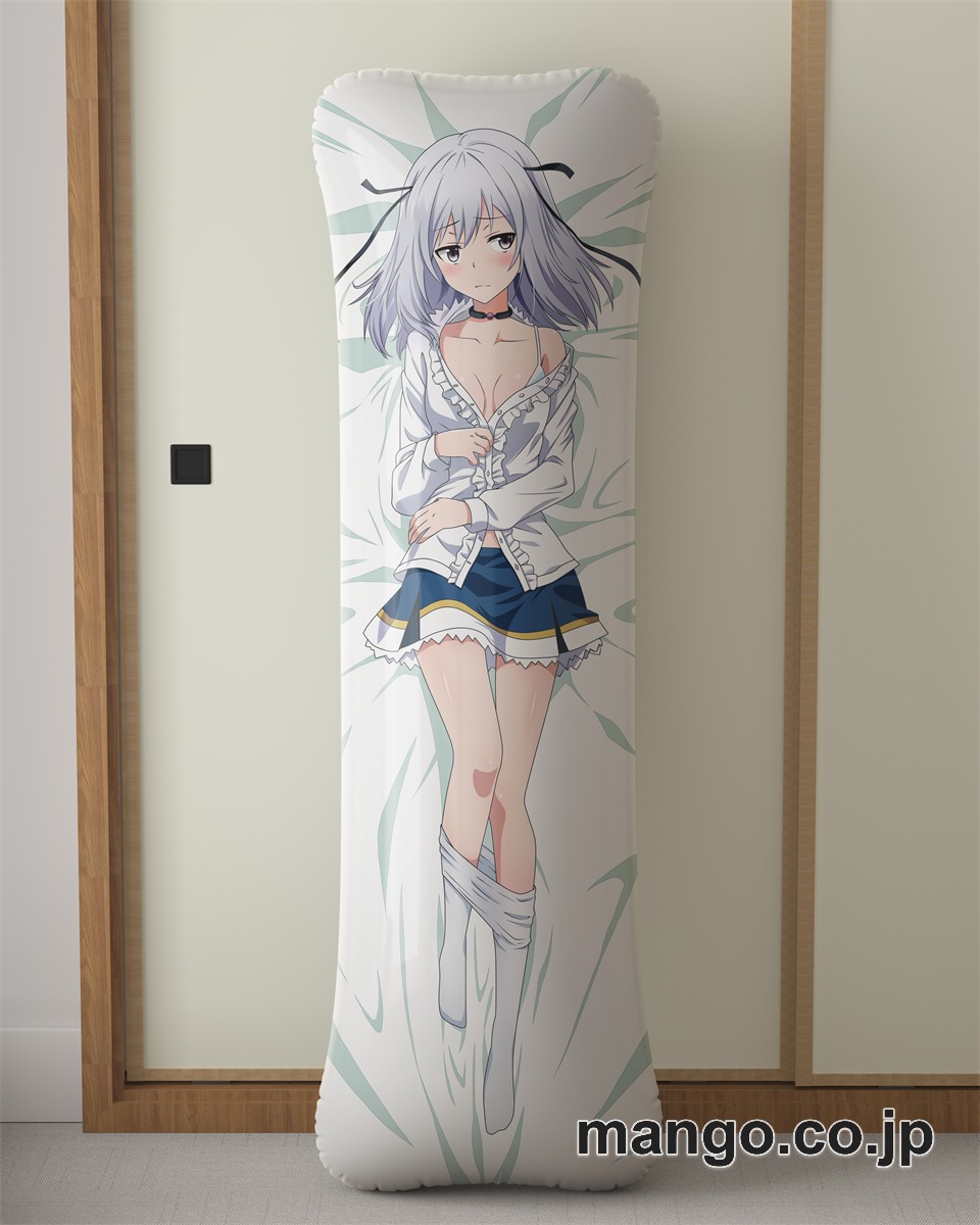アニメ抱き枕カバー最弱無敗の神装機竜 バハムート アイリ アーカディア大型クッションキャラクターグッズPVC製コレクション用｜等身大エアクッション ビッグサイズ PVC製 アニメグッズ