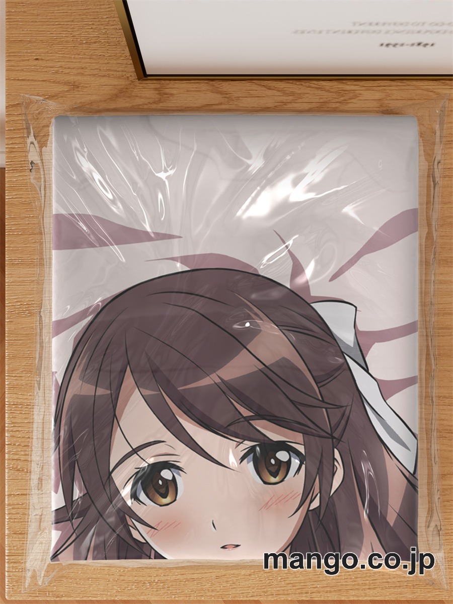 アニメ抱き枕カバーストライクウィッチーズ雁淵孝美大型クッションキャラクターグッズPVC製コレクション用｜等身大エアクッション ビッグサイズ PVC製 アニメグッズ 3