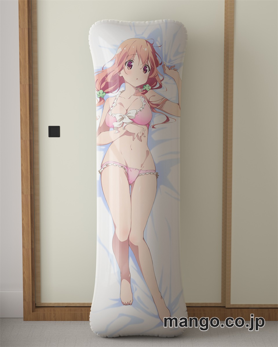 アニメ抱き枕カバーひなこのーと柊真雪桜木ひな子大型クッションキャラクターグッズPVC製コレクション用 ビッグサイズ 等身大クッション 立体キャラクターアイテム 2