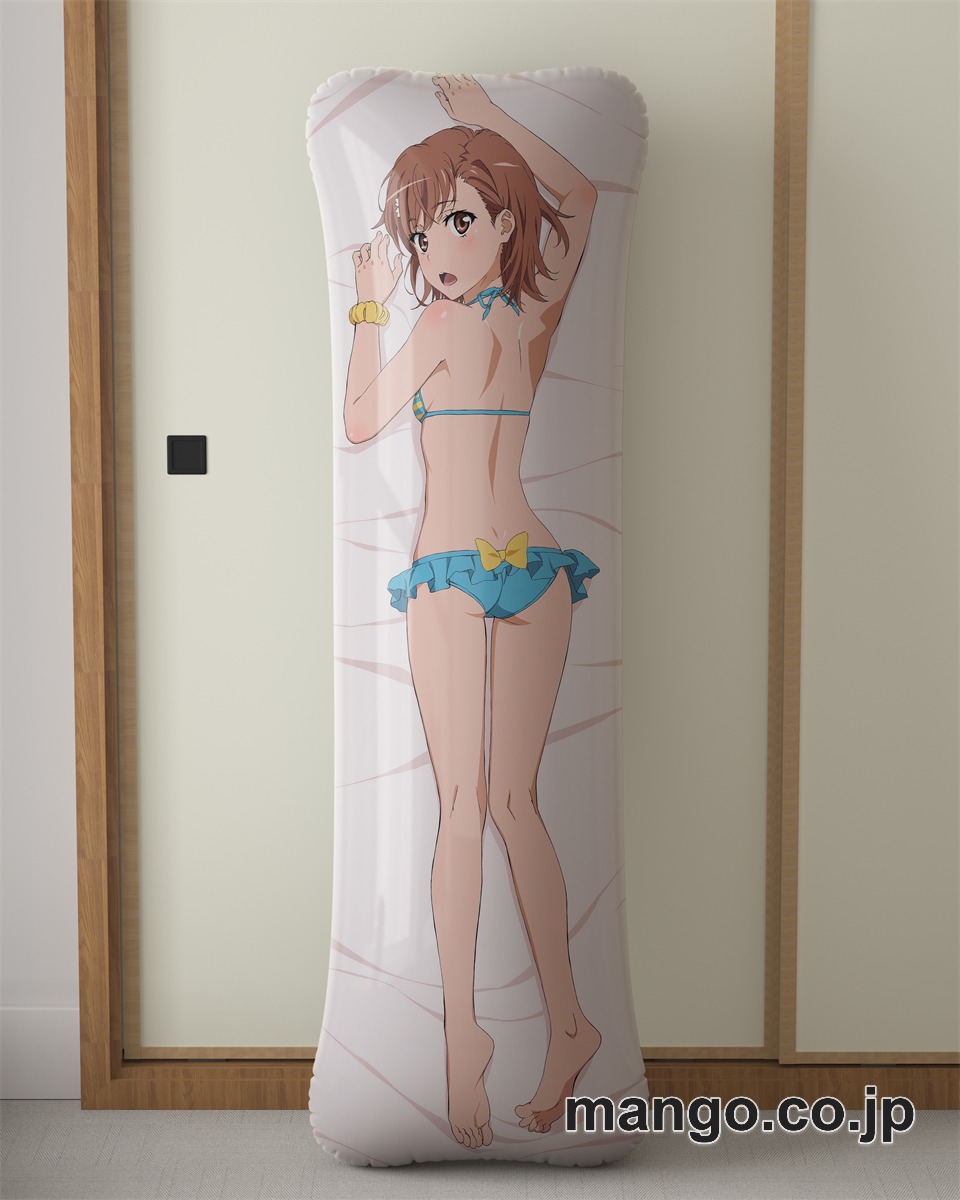 アニメ抱き枕カバーとある魔術の禁書目録御坂美琴大型クッションキャラクターグッズPVC製コレクション用 等身大ビニールクッション 抱き枕 アニメ・キャラグッズ