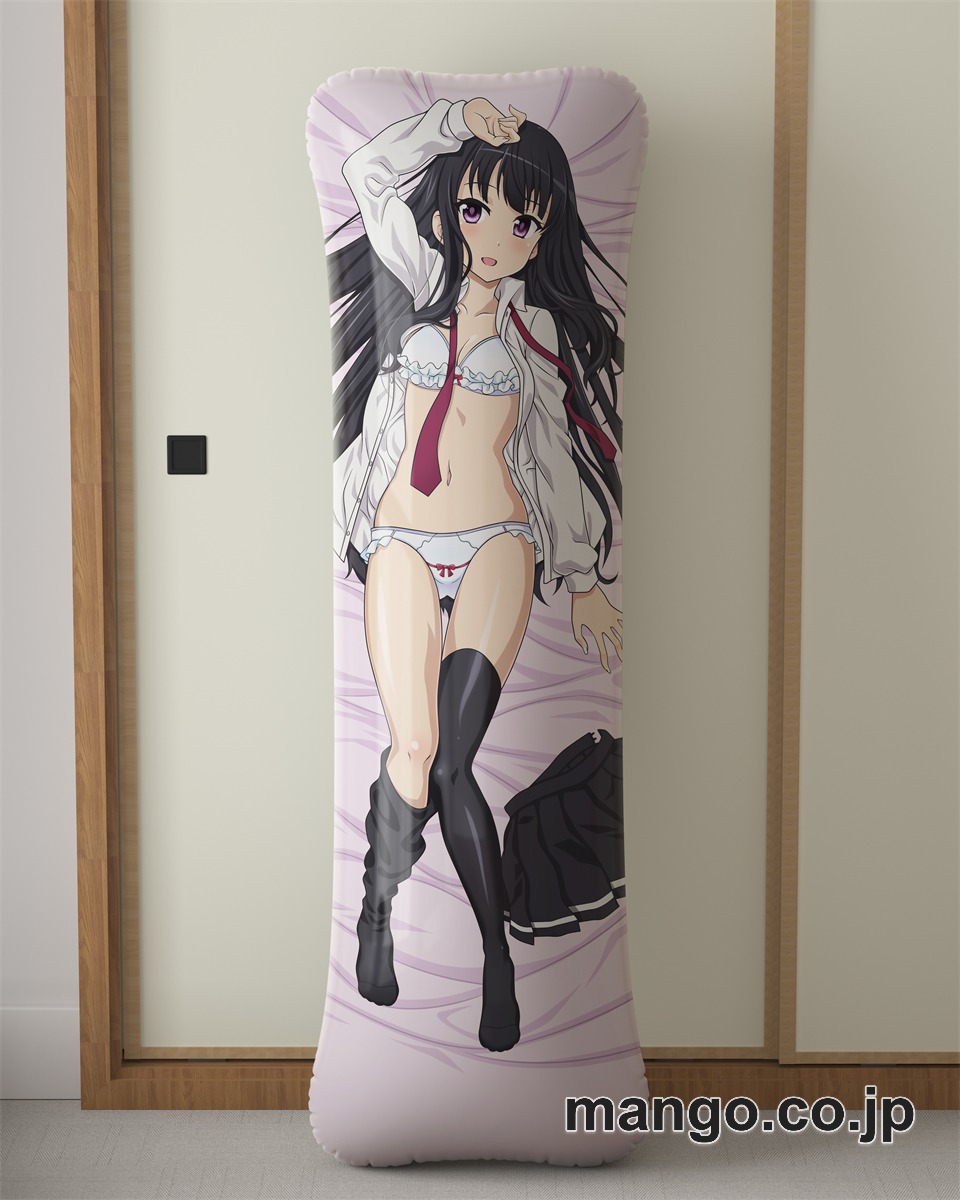 アニメ抱き枕カバー海羽の着せ替え大型クッションキャラクターグッズPVC製コレクション用 ビッグサイズ 等身大クッション 立体キャラクターアイテム