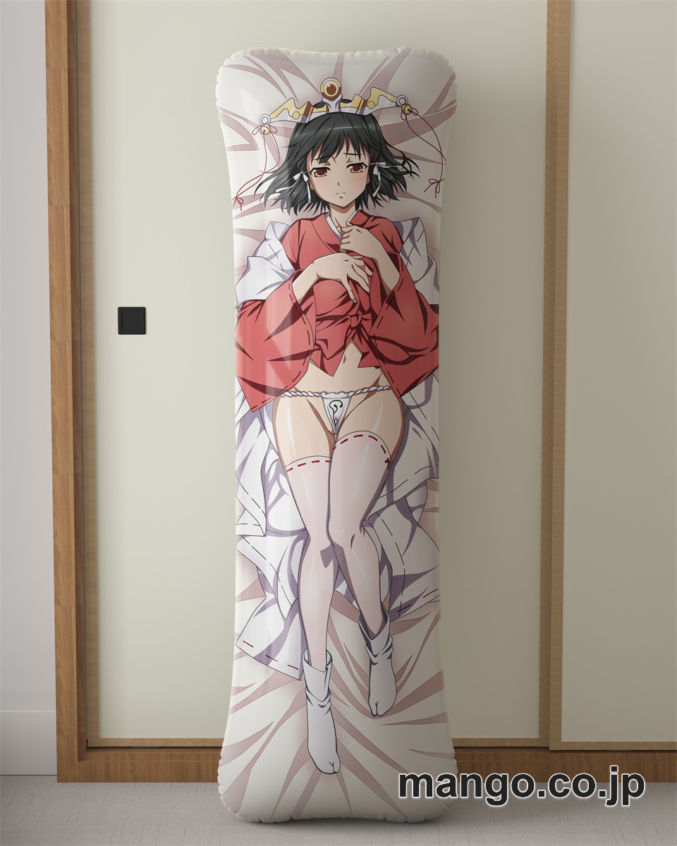 アニメ抱き枕カバーカグヤの大型クッションキャラクターグッズPVC製コレクション用｜空気ビニール製 等身大抱き枕 コレクション向けグッズ