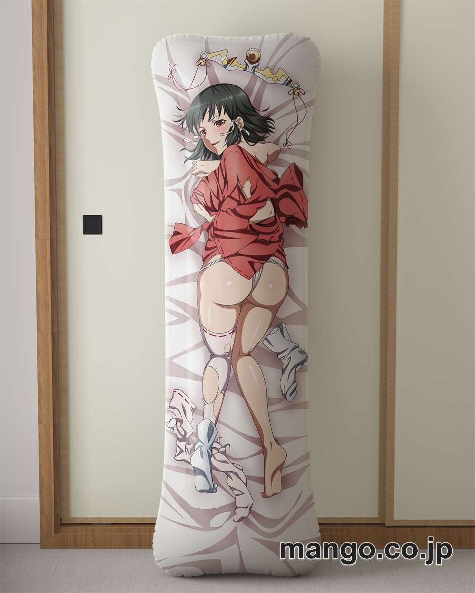 アニメ抱き枕カバーカグヤの大型クッションキャラクターグッズPVC製コレクション用｜空気ビニール製 等身大抱き枕 コレクション向けグッズ 2
