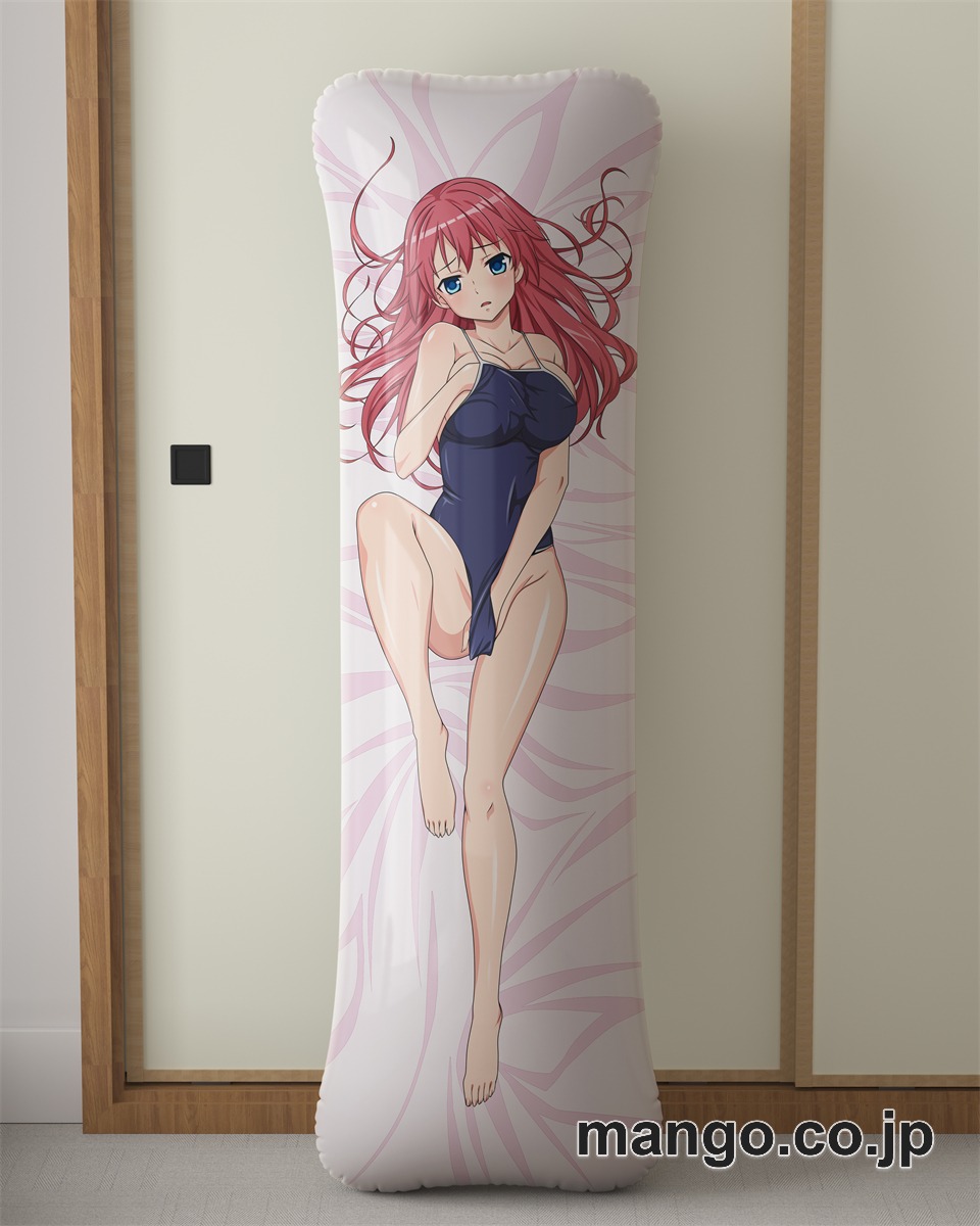 アニメ抱き枕カバー飼育×彼女大湊奈津子の大型クッションキャラクターグッズPVC製コレクション用 等身大ビニールクッション 抱き枕 アニメ・キャラグッズ