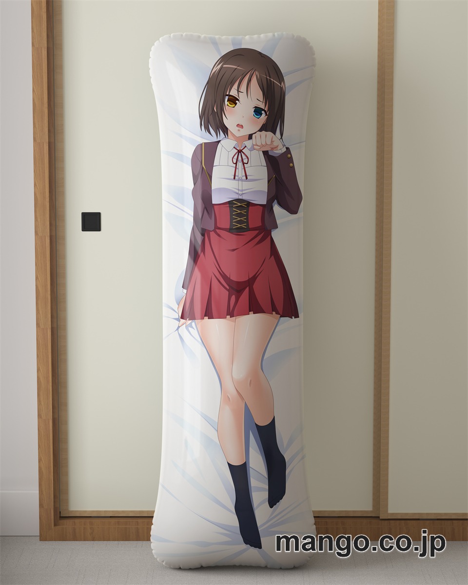 アニメ抱き枕カバーJKと淫行教師とオーク兵団JKシリーズ大型クッションキャラクターグッズPVC製コレクション用｜等身大エアクッション ビッグサイズ PVC製 アニメグッズ