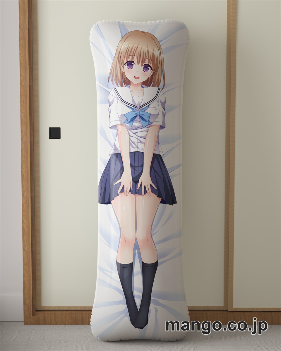 アニメ抱き枕カバーJKと淫行教師とオーク兵団JKシリーズ大型クッションキャラクターグッズPVC製コレクション用｜等身大エアクッション ビッグサイズ PVC製 アニメグッズ 2
