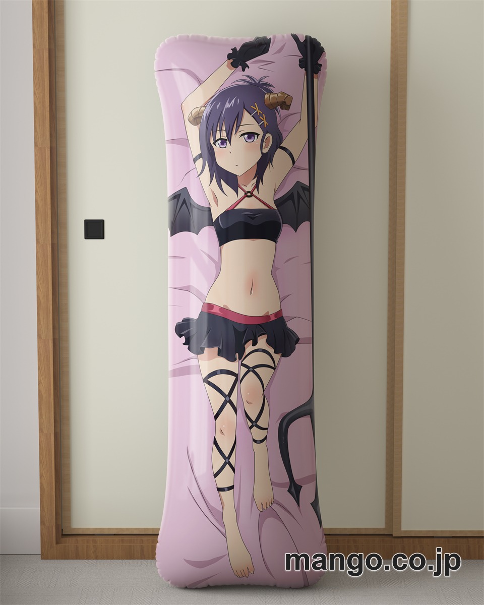アニメ抱き枕カバーガヴリールドロップアウトヴィーネ大型クッションキャラクターグッズPVC製コレクション用｜PVC エアクッション 等身大サイズ 立体ディスプレイ 2