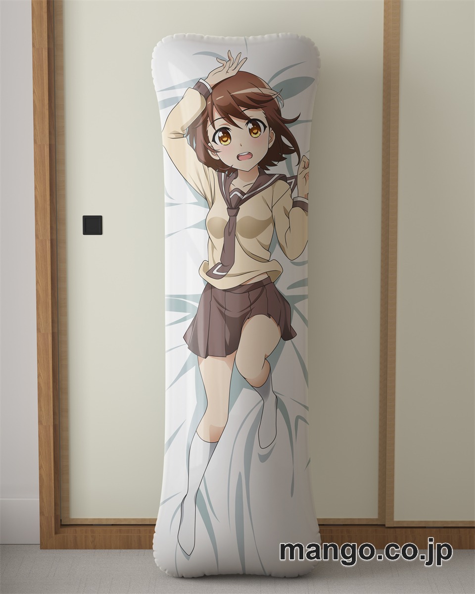 アニメ抱き枕カバー三者三葉小田切双葉大型クッションキャラクターグッズPVC製コレクション用 等身大 抱き枕 空気ビニール製 キャラクターグッズ