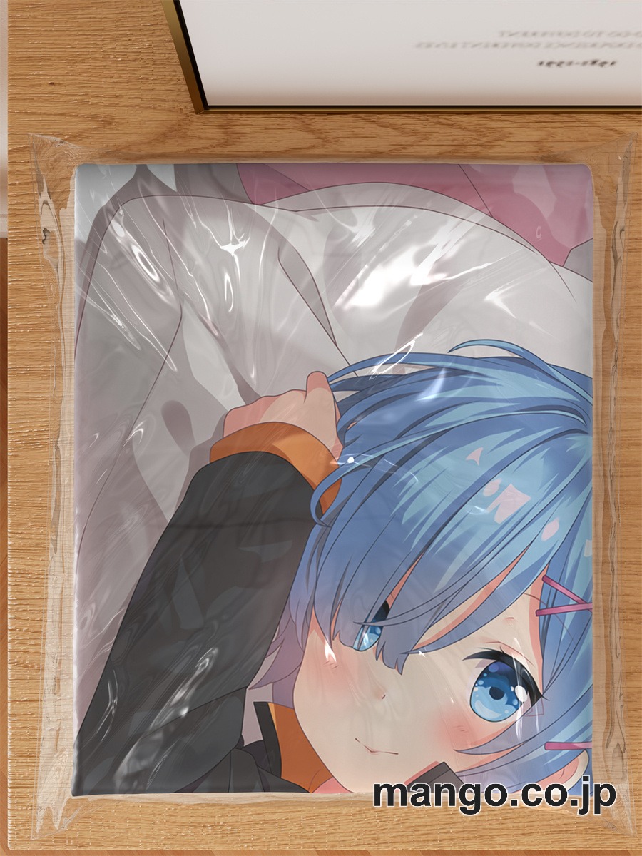 アニメ抱き枕カバーゼロから始める異世界生活レム大型クッションキャラクターグッズPVC製コレクション用｜PVC エアクッション 等身大サイズ 立体ディスプレイ 3