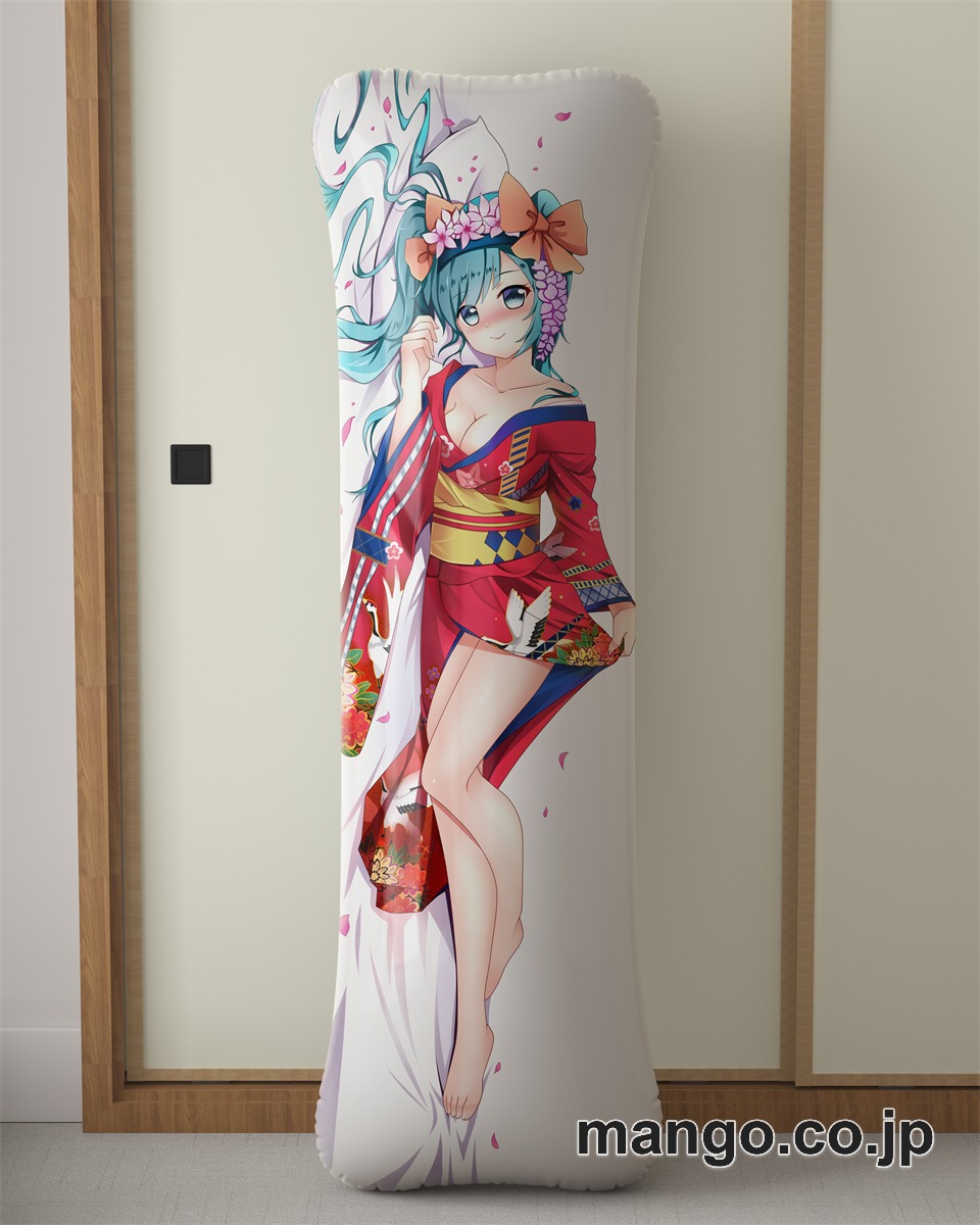 アニメ抱き枕カバー初音ミク大型クッションキャラクターグッズPVC製コレクション用 ビッグサイズ 等身大クッション 立体キャラクターアイテム