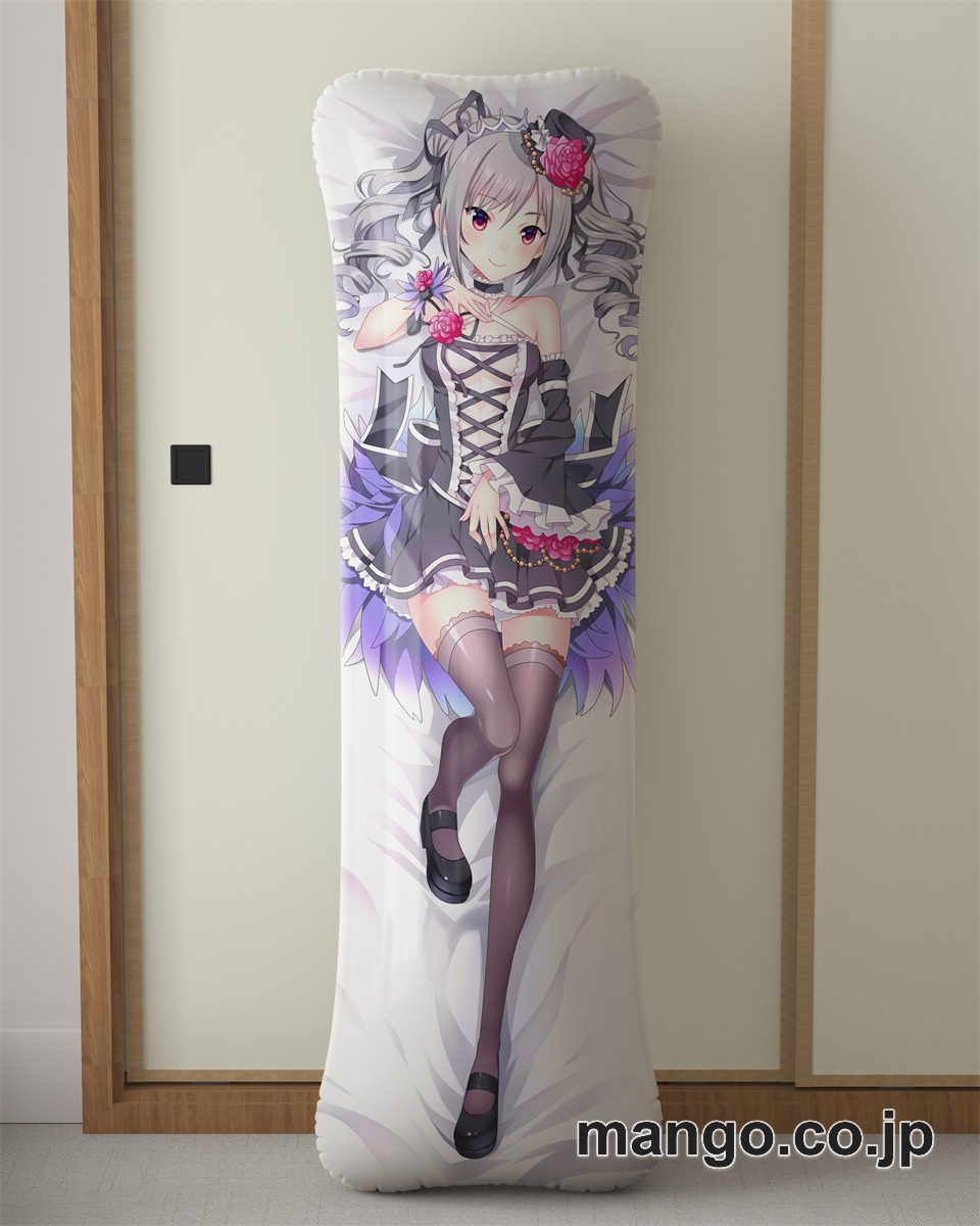 アニメ抱き枕カバーアイドルマスター神崎蘭子大型クッションキャラクターグッズPVC製コレクション用 等身大ビニールクッション 抱き枕 アニメ・キャラグッズ