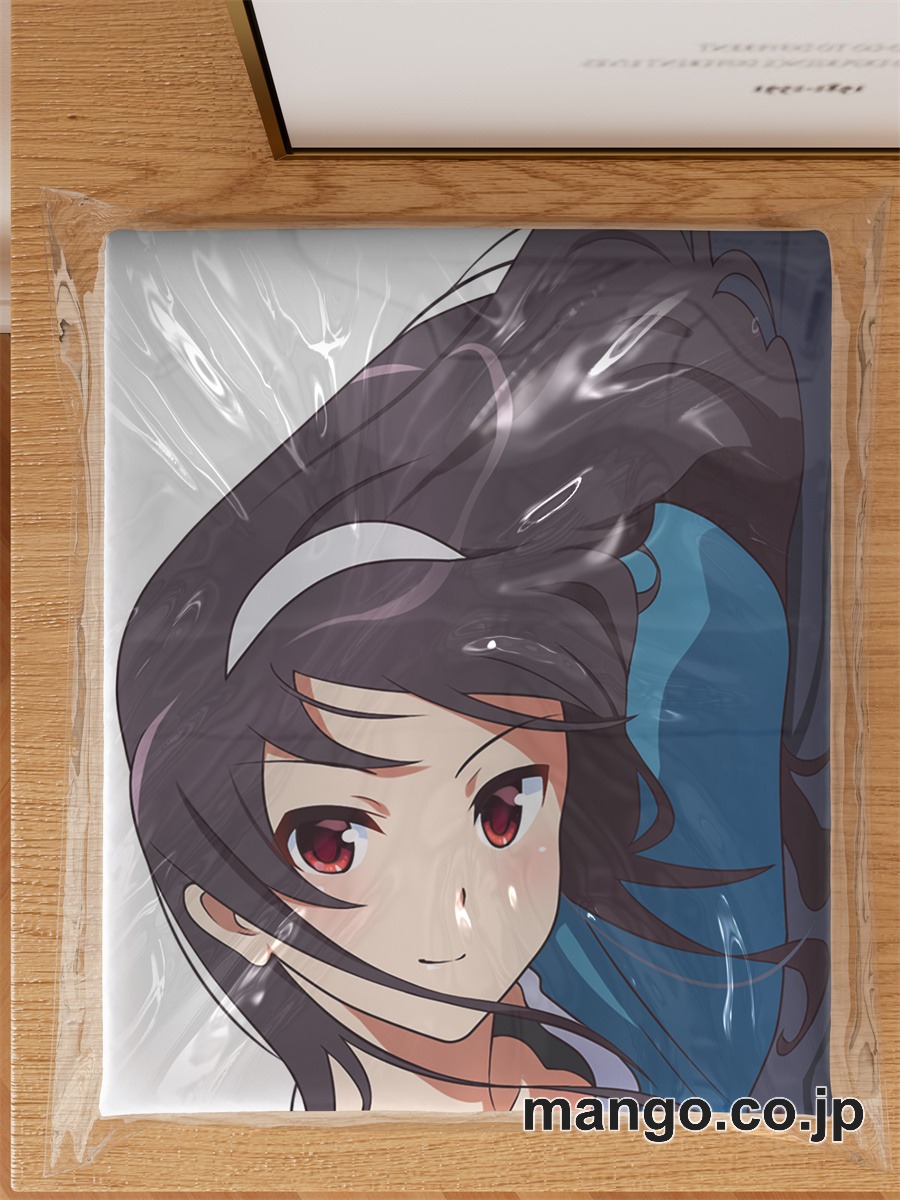 アニメ抱き枕カバー冴えない彼女の育てかた霞ヶ丘詩羽大型クッションキャラクターグッズPVC製コレクション用 等身大 抱き枕 空気ビニール製 キャラクターグッズ 3