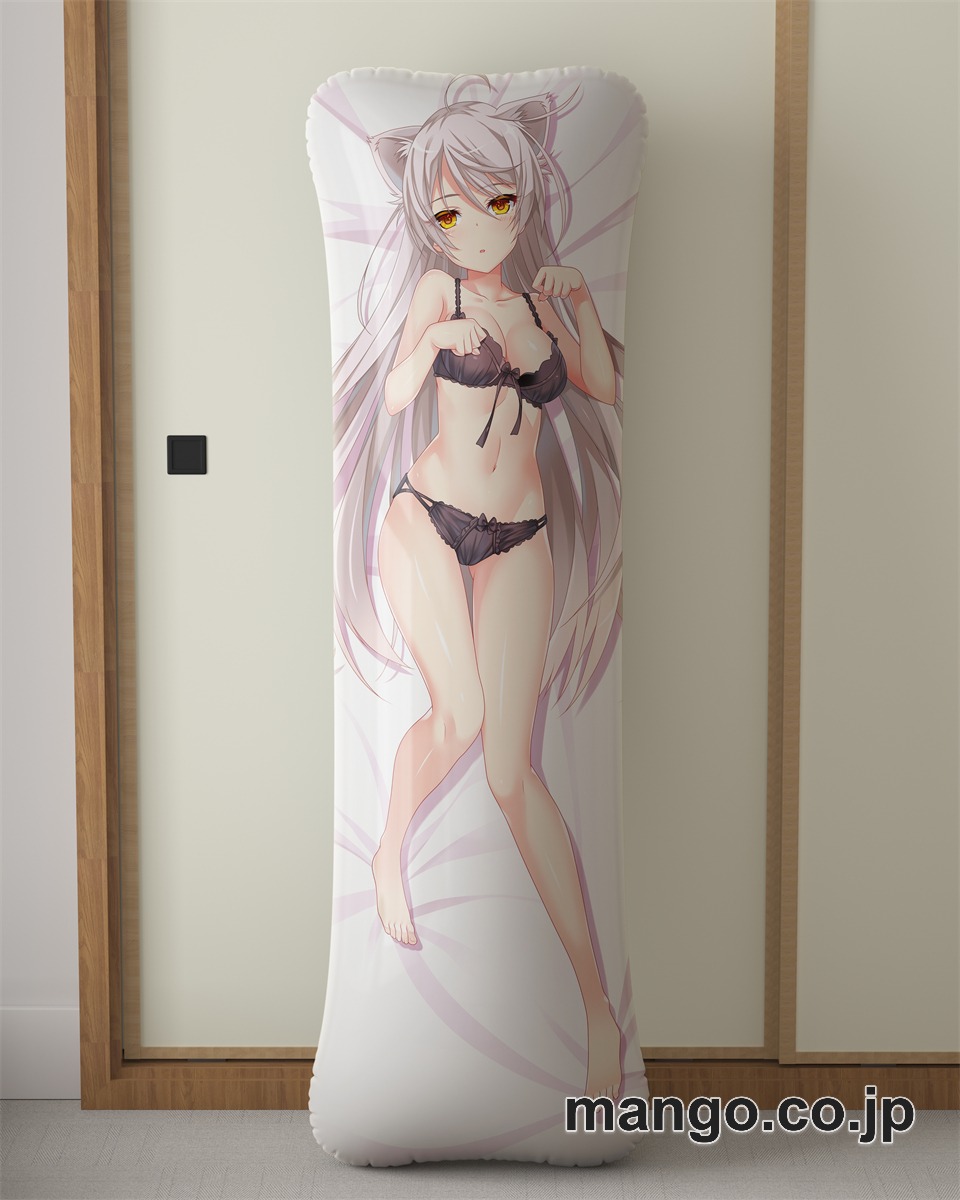 アニメ抱き枕カバー化物語羽川翼大型クッションキャラクターグッズPVC製コレクション用 ビッグサイズ 等身大クッション 立体キャラクターアイテム 2