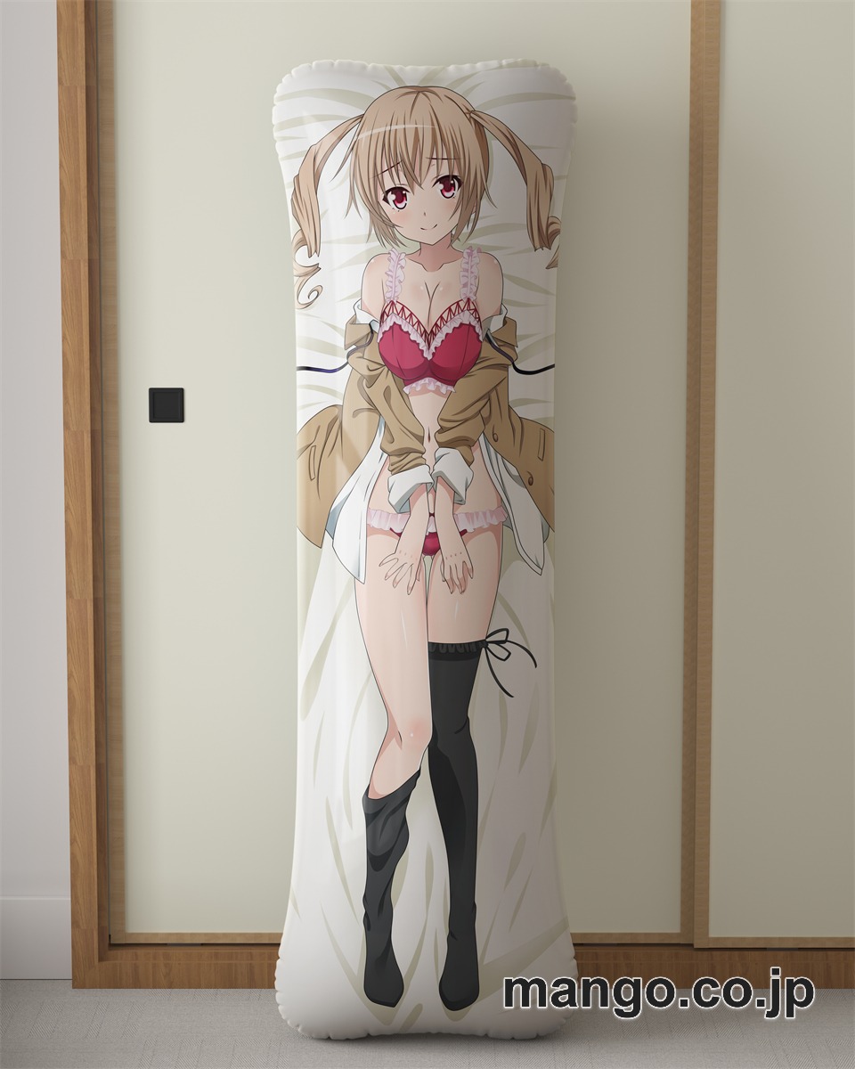 アニメ抱き枕カバー【天使の3P！】桜花大型クッションキャラクターグッズPVC製コレクション用 ビッグサイズ 等身大クッション 立体キャラクターアイテム
