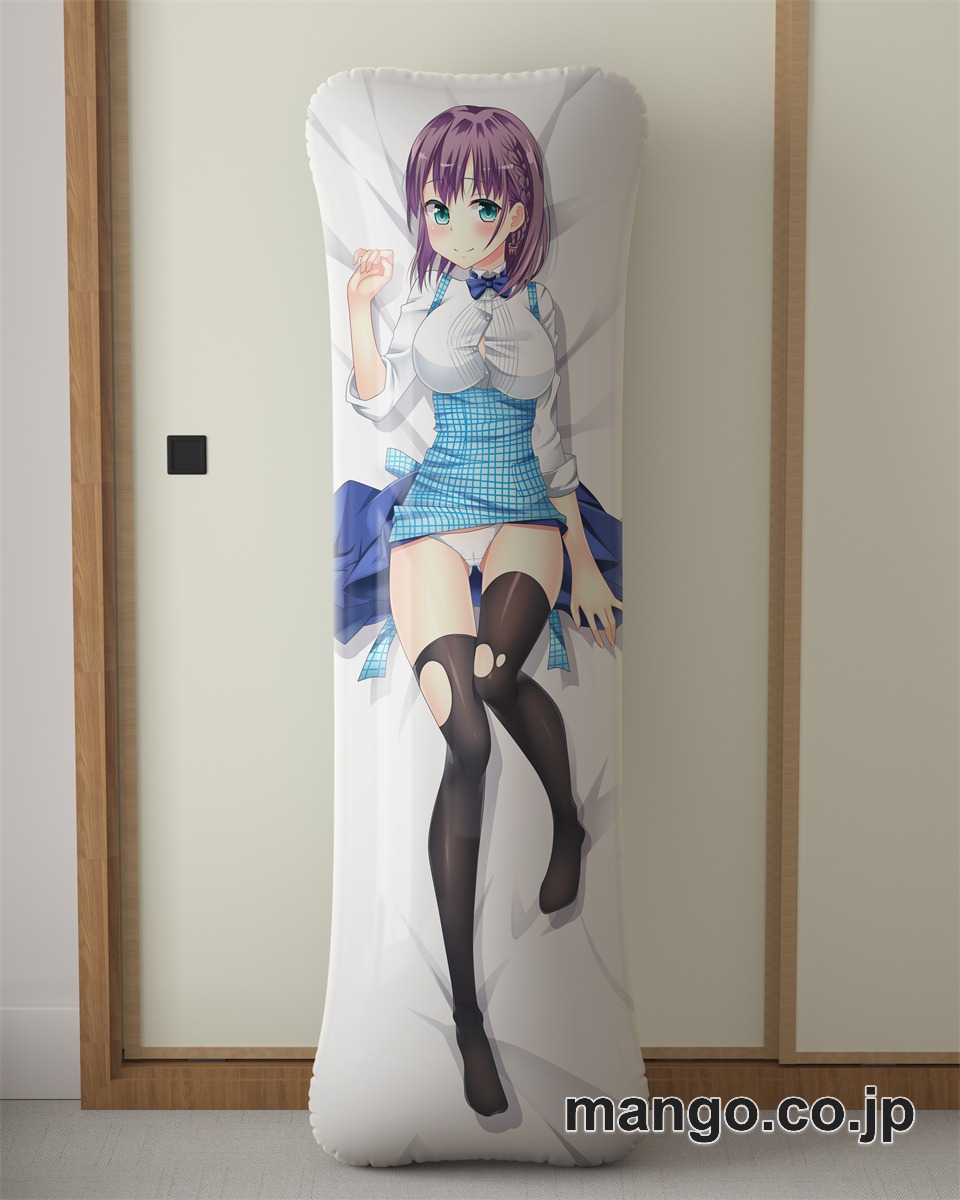 アニメ抱き枕カバーあいちゃん大型クッションキャラクターグッズPVC製コレクション用｜空気ビニール製 等身大抱き枕 コレクション向けグッズ