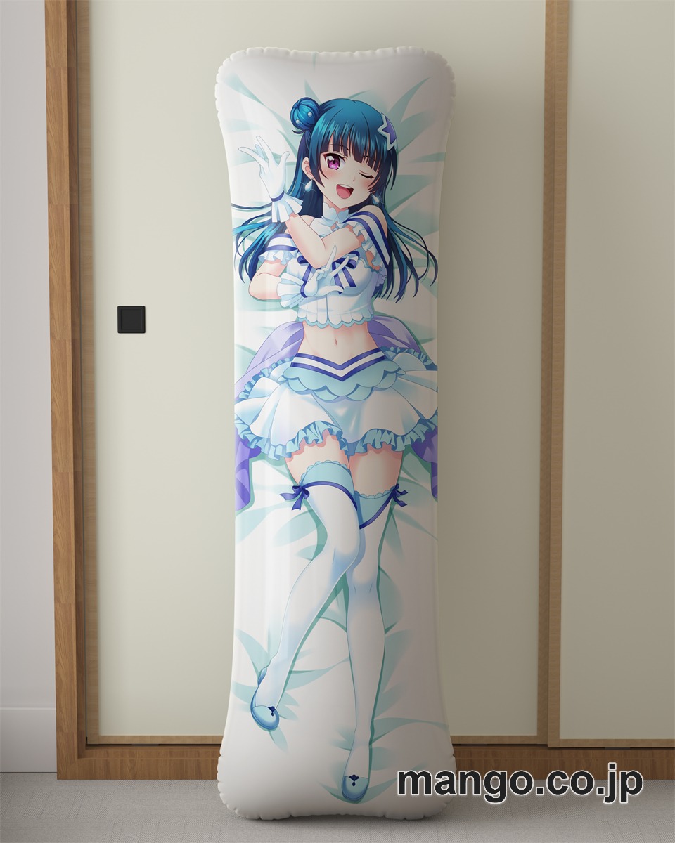 アニメ抱き枕カバーラブライブ!サンシャイン!!津島善子大型クッションキャラクターグッズPVC製コレクション用 ビッグサイズ 等身大クッション 立体キャラクターアイテム