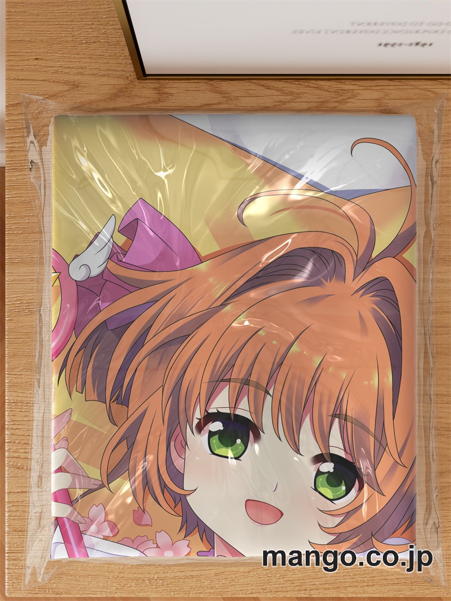 アニメ抱き枕カバーカードキャプターさくら木之本桜大型クッションキャラクターグッズPVC製コレクション用｜空気ビニール製 等身大抱き枕 コレクション向けグッズ 3