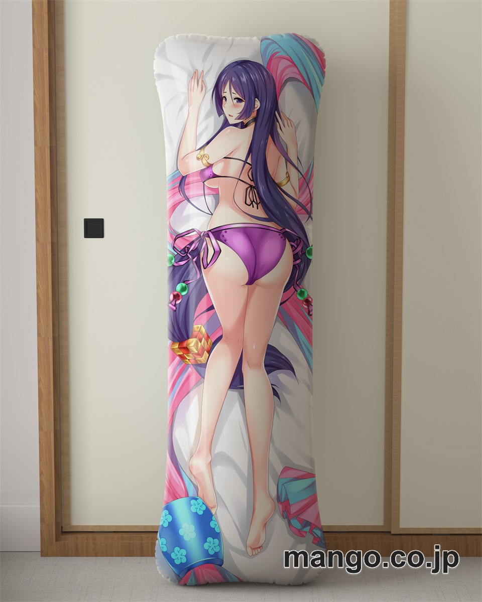 アニメ抱き枕カバーFGO源頼光大型クッションキャラクターグッズPVC製コレクション用｜PVC エアクッション 等身大サイズ 立体ディスプレイ 2