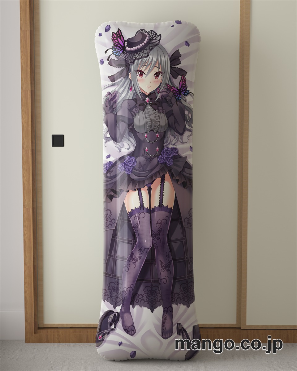 アニメ抱き枕カバーアイドルマスター蘭子嫁入り大型クッションキャラクターグッズPVC製コレクション用 等身大 抱き枕 空気ビニール製 キャラクターグッズ 2