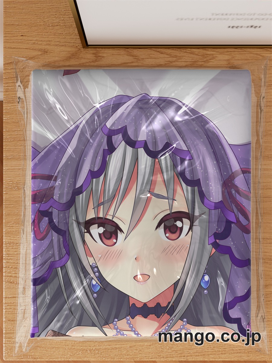アニメ抱き枕カバーアイドルマスター蘭子嫁入り大型クッションキャラクターグッズPVC製コレクション用 等身大 抱き枕 空気ビニール製 キャラクターグッズ 3