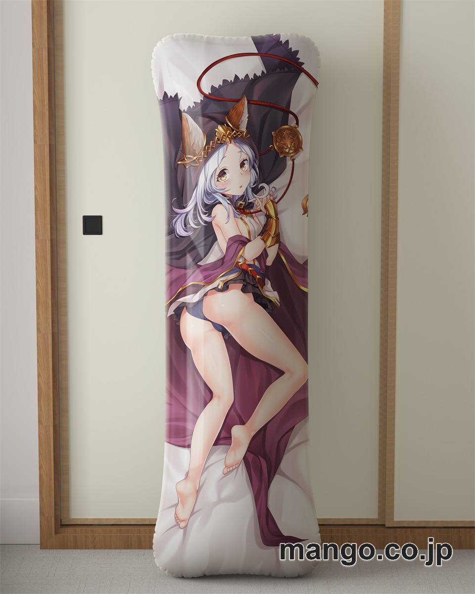 アニメ抱き枕カバー【グランブルーファンタジー】スカーサハ大型クッションキャラクターグッズPVC製コレクション用｜等身大エアクッション ビッグサイズ PVC製 アニメグッズ