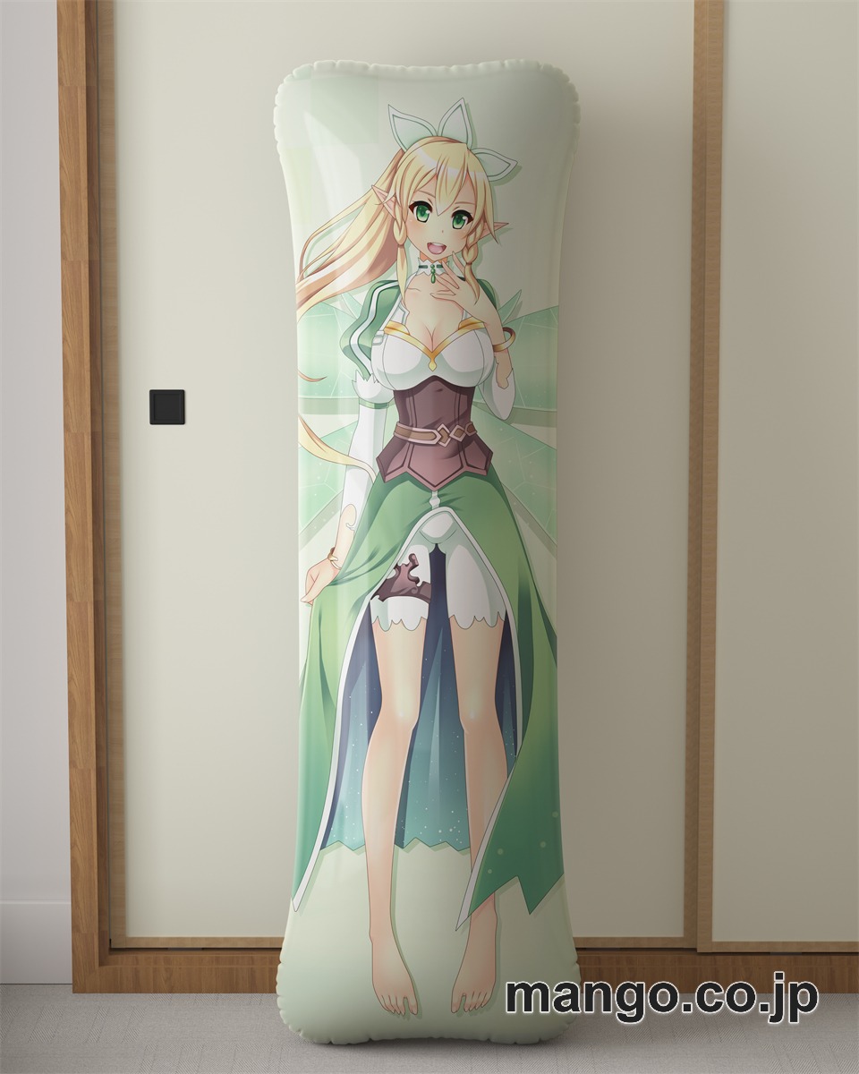 アニメ抱き枕カバー【ソードアート オンライン】リーファ大型クッションキャラクターグッズPVC製コレクション用 ビッグサイズ 等身大クッション 立体キャラクターアイテム