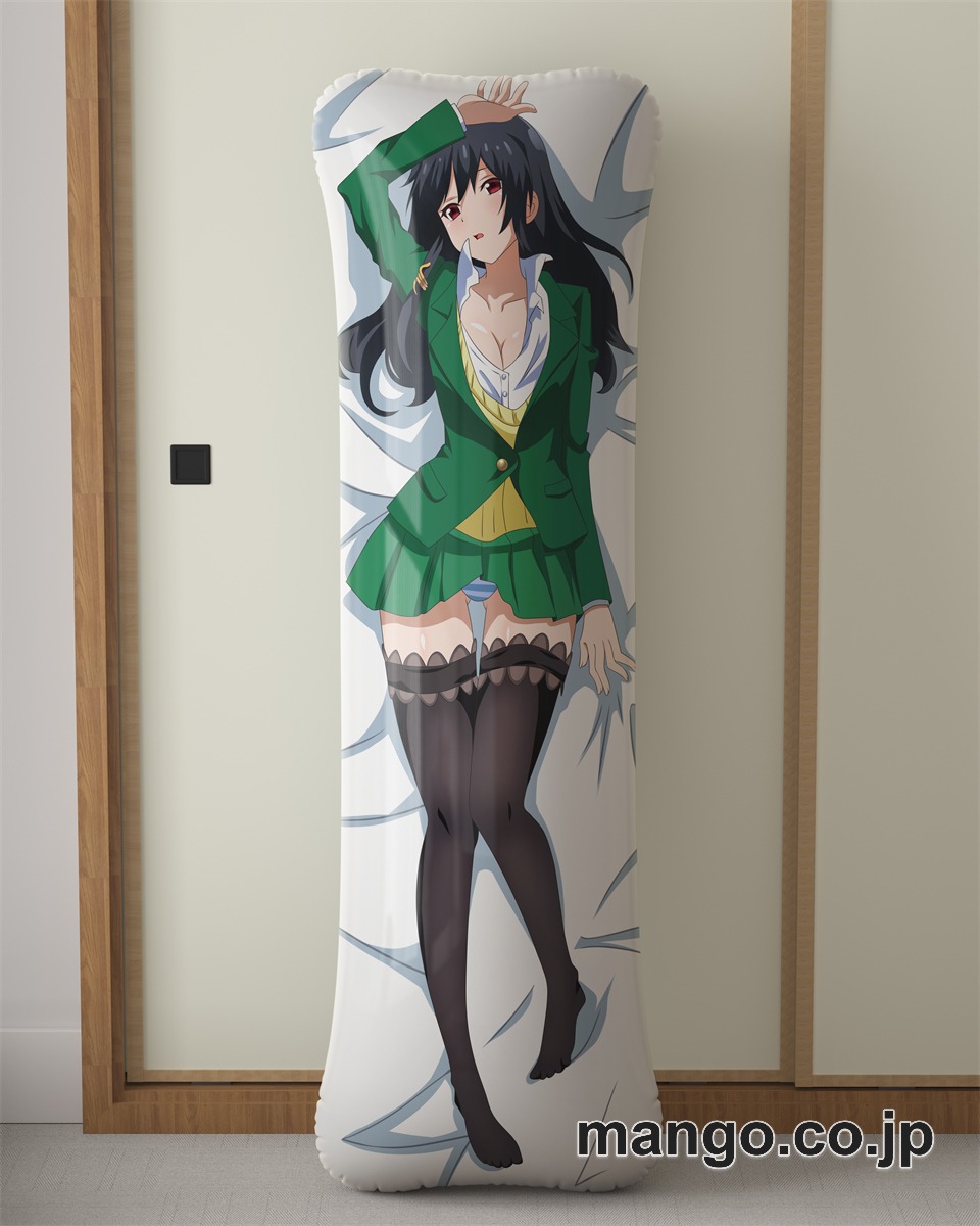 アニメ抱き枕カバー【はじめてのギャル】香椎結衣大型クッションキャラクターグッズPVC製コレクション用 等身大 抱き枕 空気ビニール製 キャラクターグッズ
