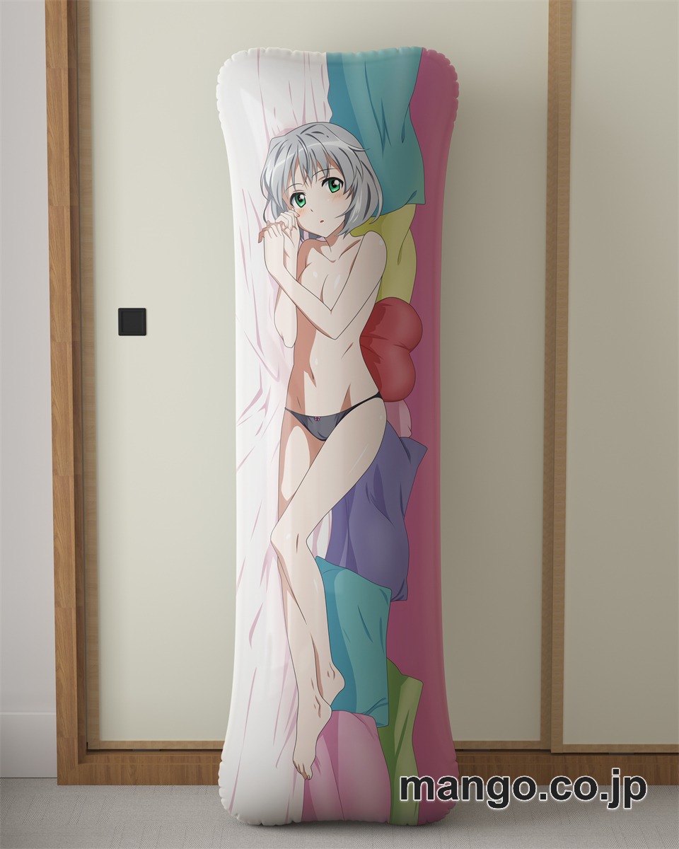 アニメ抱き枕カバー【ブレイブウィッチーズ】大型クッションキャラクターグッズPVC製コレクション用｜空気ビニール製 等身大抱き枕 コレクション向けグッズ 2