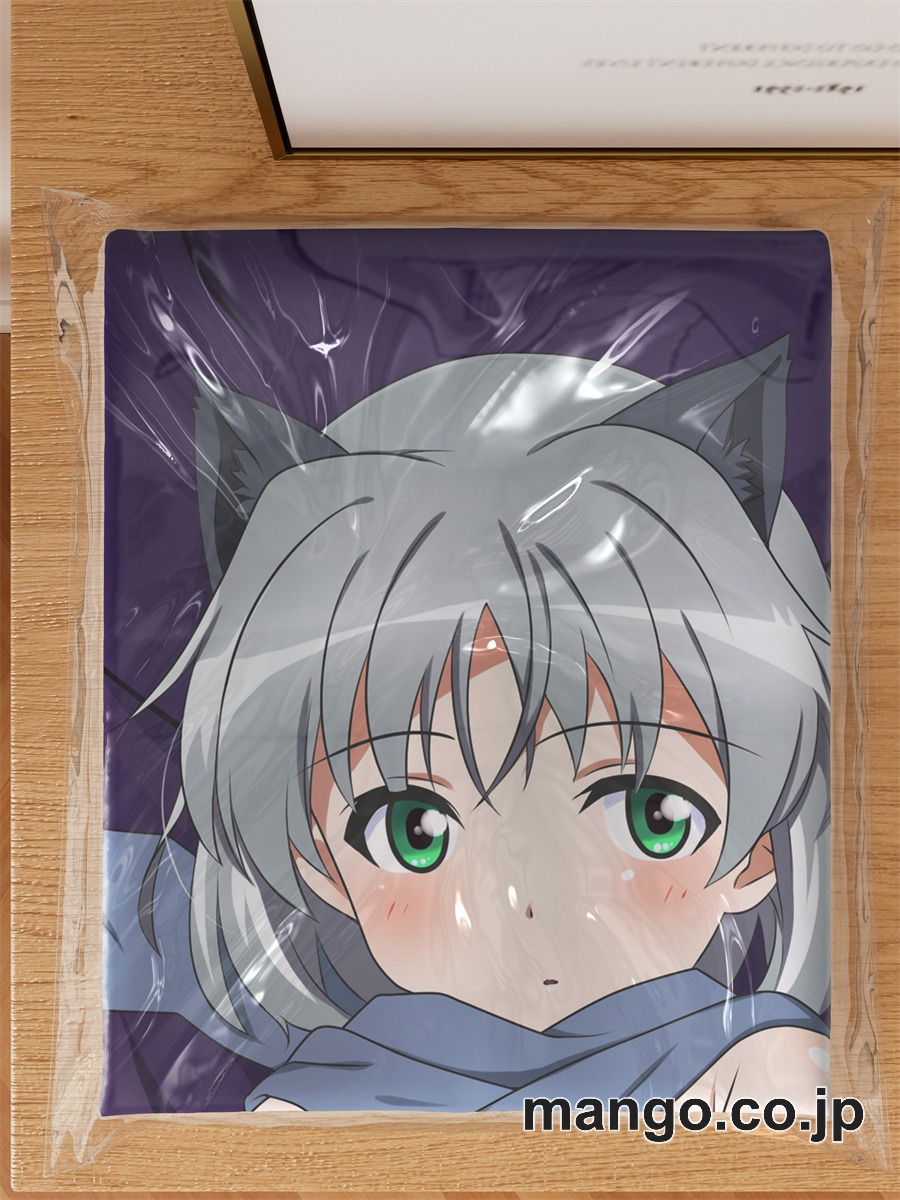 アニメ抱き枕カバー【ブレイブウィッチーズ】大型クッションキャラクターグッズPVC製コレクション用｜空気ビニール製 等身大抱き枕 コレクション向けグッズ 3
