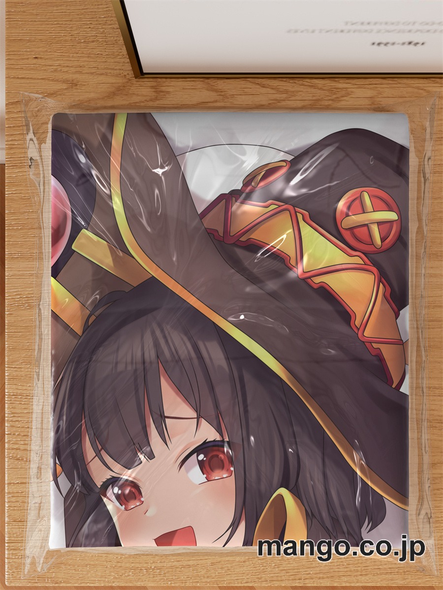 アニメ抱き枕カバー【この素晴らしい世界に祝福を！】めぐみんちゃん大型クッションキャラクターグッズPVC製コレクション用｜等身大エアクッション ビッグサイズ PVC製 アニメグッズ 3