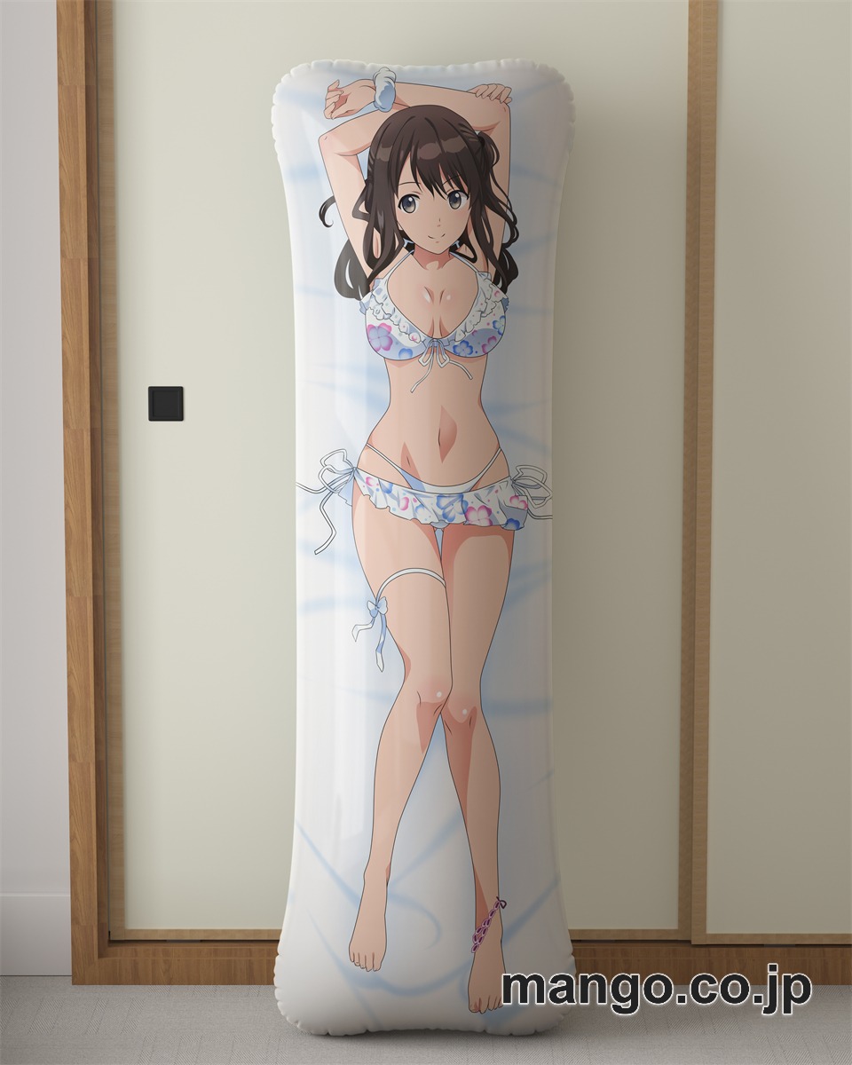 アニメ抱き枕カバーセイレン常木耀大型クッションキャラクターグッズPVC製コレクション用｜PVC エアクッション 等身大サイズ 立体ディスプレイ 2