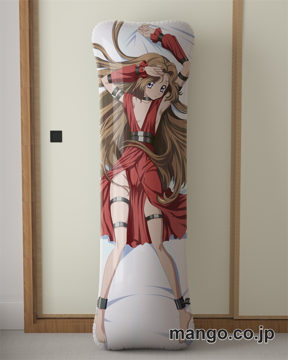 アニメ抱き枕カバーコードギアス反逆のルルーシュR2ナナリー大型クッションキャラクターグッズPVC製コレクション用 等身大 抱き枕 空気ビニール製 キャラクターグッズ