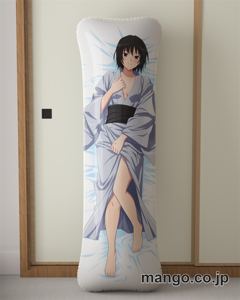 アニメ抱き枕カバーアマガミSS+plu七咲逢（浴衣＆制服）大型クッションキャラクターグッズPVC製コレクション用｜PVC エアクッション 等身大サイズ 立体ディスプレイ