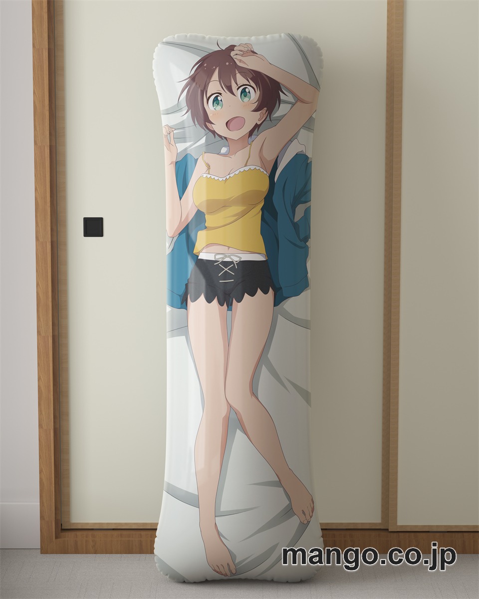アニメ抱き枕カバーCNEWGAME!篠田はじめ大型クッションキャラクターグッズPVC製コレクション用｜空気ビニール製 等身大抱き枕 コレクション向けグッズ 2